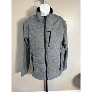C9 by Champion Jacket Mens Full Zip Pocket Lightweight Athletic Size M Gray